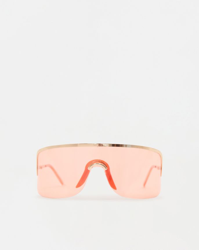 S/S 2001 pink shield sunglasses - Main Image