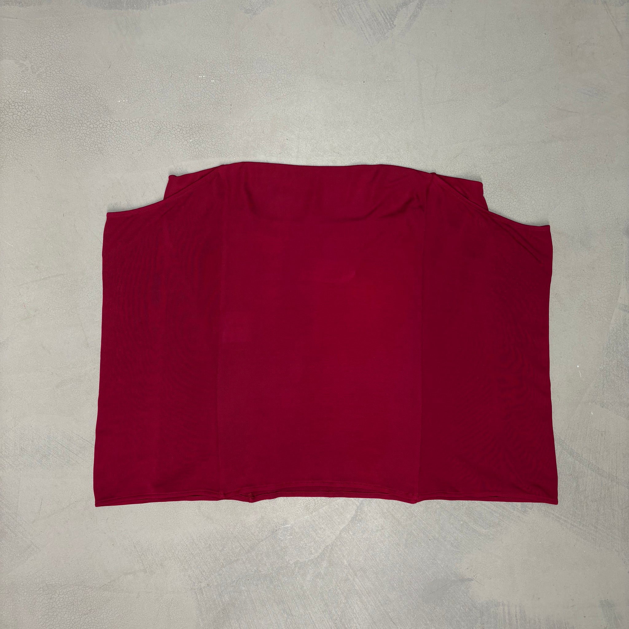 S/S 2009 cherry off-the shoulders tube top