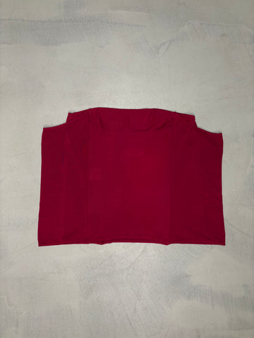 S/S 2009 cherry off-the shoulders tube top