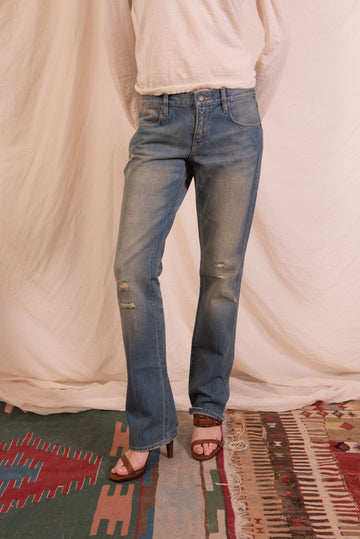 c. 2005 Blue Label Washed Denim Pants