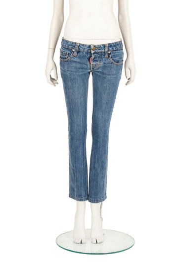 S/S 2007 ultra low-rise skinny jeans