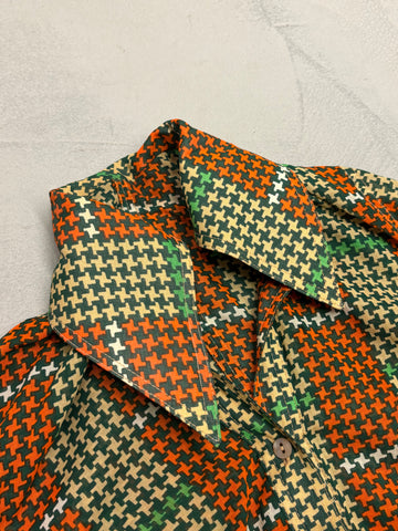 Vintage 1970's lowcut shirt