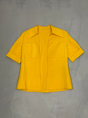 Vintage 1960's Jacket and skirt yellow set