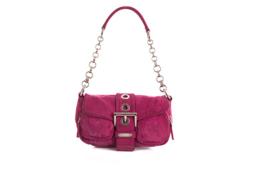 S/S 2004 fuchsia belted mini bag