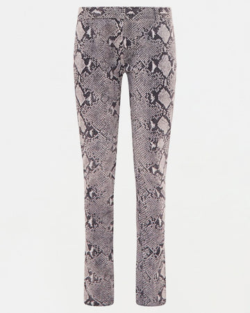 S/S 2000 grey python print pants