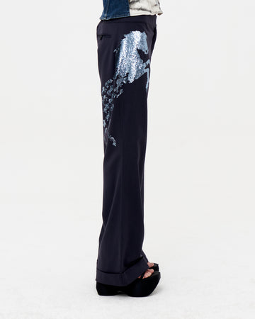 S/S 2001 horse sequined trousers