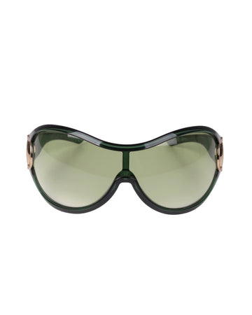 F/W 2005 green shield horsebit sunglasses