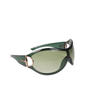 F/W 2005 green shield horsebit sunglasses